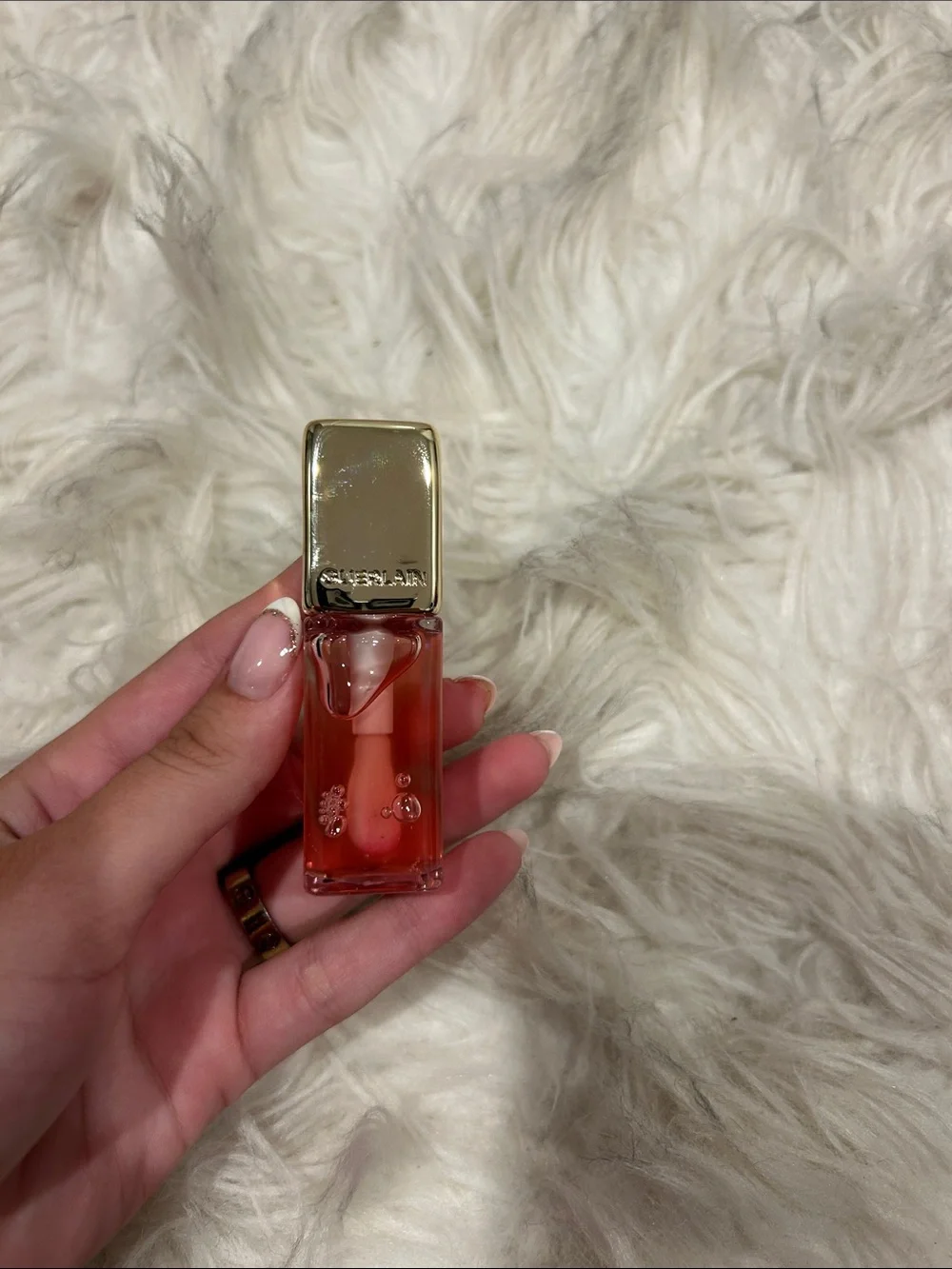 Guerlain KISSKISS BEE GLOW OIL- 258 Rose Glow